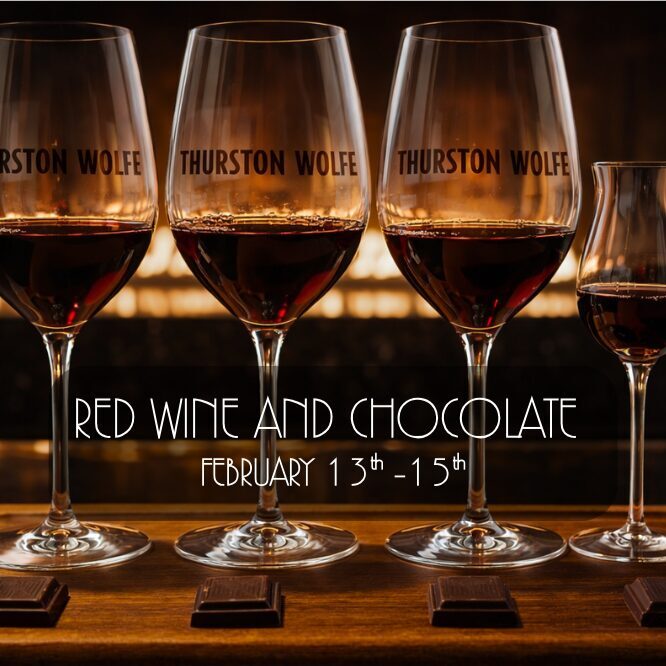 red wine and chocolates (email newsletter)